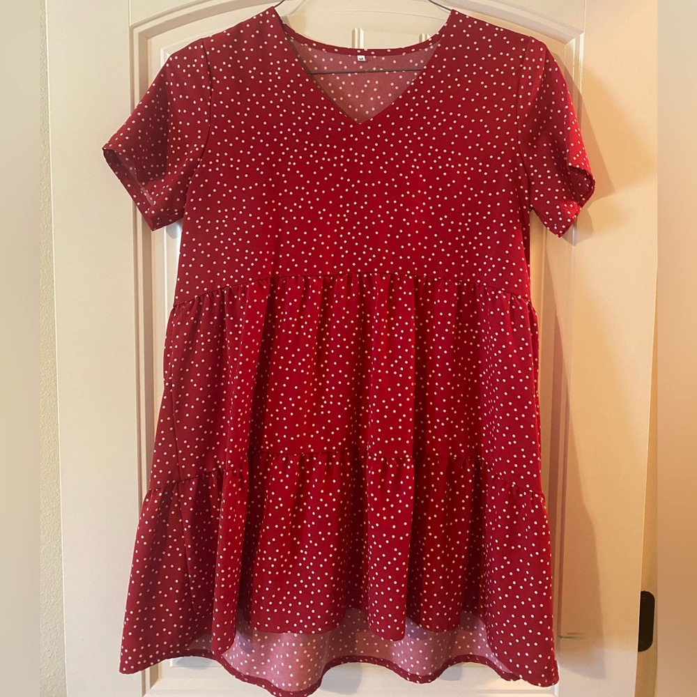 Flowy dress or long top. Never worn.